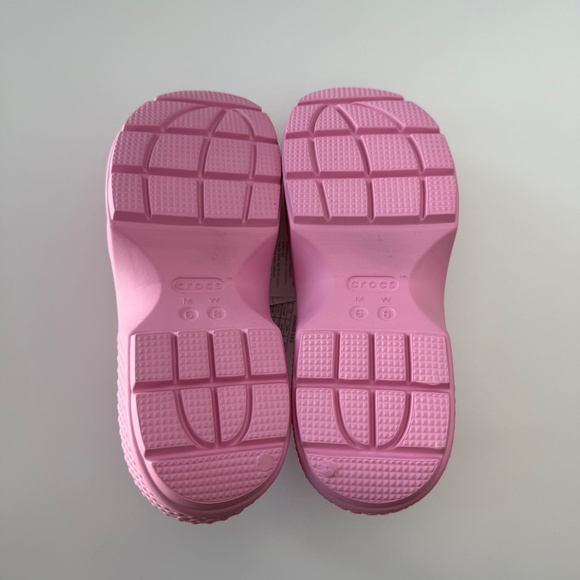 NWT Crocs Stomp Mary Jane Pink size 8 - Picture 9 of 10